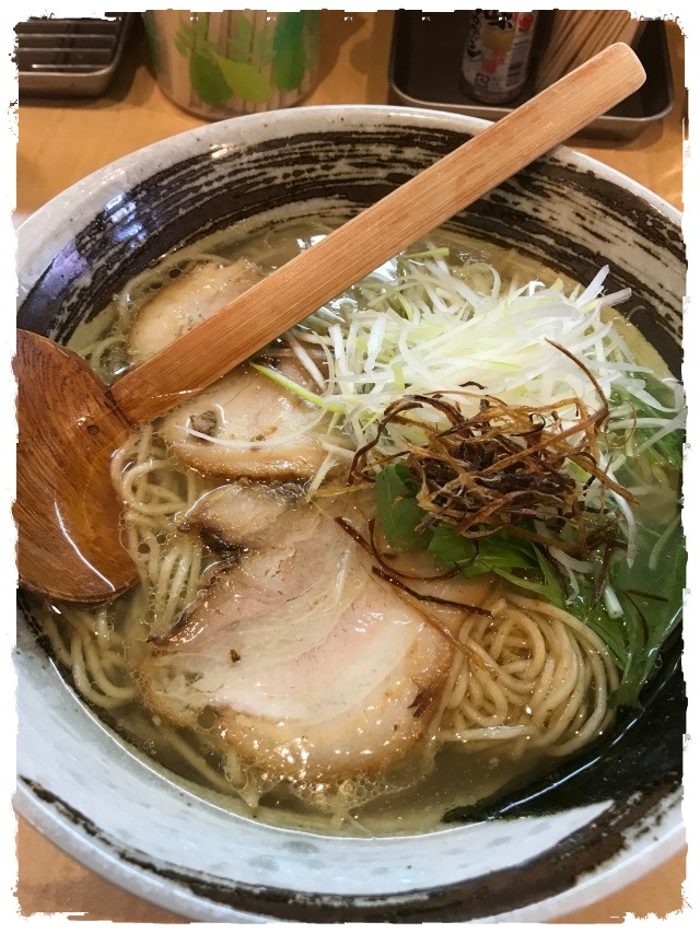 京都_麺や向日葵_塩ラーメン