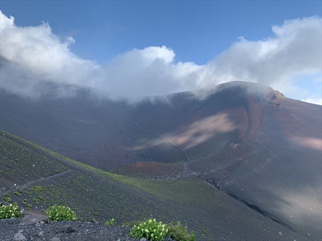 Mt.Fuji26_富士宮ルート_6合目⇒宝永噴火口