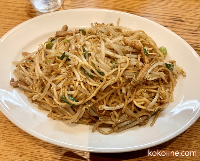 話題の日田焼きそば進化系「あぺたいと」東武練馬_サイズ中